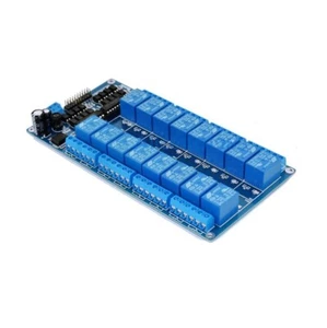 16-Channel 12V Relay Shield Module with optocoupler LM2576 Power supply Arduino - Picture 1 of 2