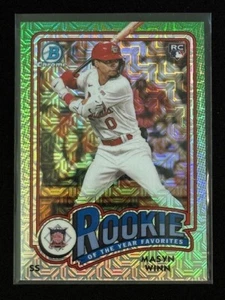 2024 Bowman - Chrome Rookie of the Year Favorites Masyn Winn #ROY-3 (RC) - Picture 1 of 4