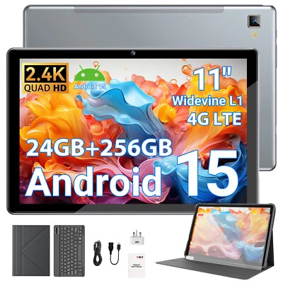 2025 Newest Android 15 PC Tablet 10.1 In Android Tablets With SIM Card Slot 24GB - Image 1 of 4