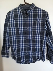 Nautica JUNGEN Hemd Knopfleiste Langarm kariert Jugend Gr. L (14/16) - Bild 1 von 3
