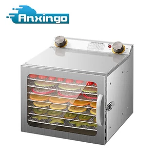 Macchina disidratatrice alimentare 8 vassoi per alimenti e scatti, erbe, carne, frutta, verdura - Foto 1 di 9