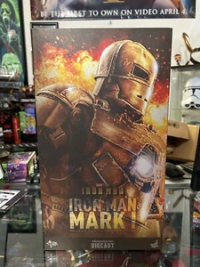 Figura diecast 1/6 Iron Man Mark I Diecast Hot Toys MMS605D40 Nueva en caja - Imagen 1 de 8