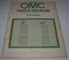Parts Catalog OMC Ersatzteilkatalog V-6 / V6 / V 6 Models Stand 1981!