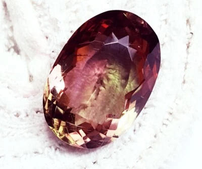 Loose Gemstone Transparent Brazilian Color changing Quartz 43.00 Ct Certified - Image 1 of 4