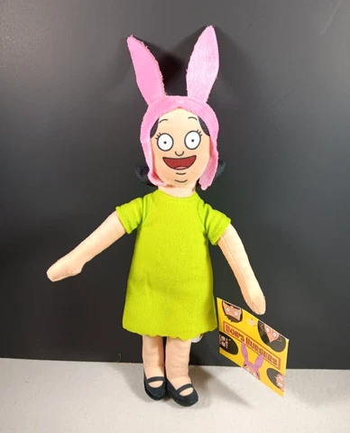 Bobs Burgers Stuffed Plush Toy Doll 12" Cartoon Louise Belcher New Cover