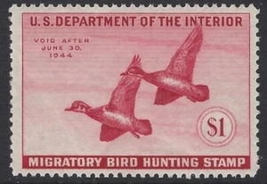 US Scott # RW10 - Mint NH - PSE Graded VF / XF 85J - JUMBO!! (P-16) - Picture 1 of 3