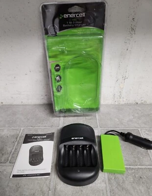 Enercell AA & AAA Battery Charger NO BATTERIES  - Image 1 of 4