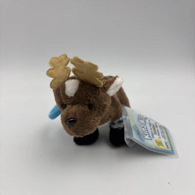Webkinz Reindeer HM137 + Kinz-Klip WE000239, Both New With Sealed Codes Retired - Image 1 of 4