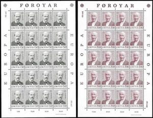 FAEROER 1980 Europa 2 MF MNH** - Bild 1 von 1