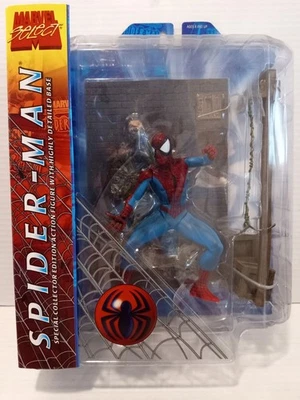 MARVEL SELECT - ULTIMATE SPIDER-MAN LACRADO NOVO - FIGURA FECHADA EM PERFEITO ESTADO - 2002 - Imagem 1 de 4