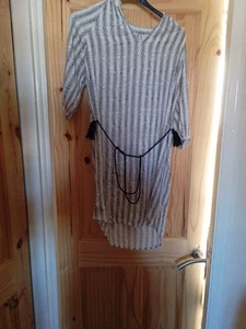 Ladies Blue Summer Beach Dress XS Extra Small, UK Size 6-8 - Picture 1 of 7