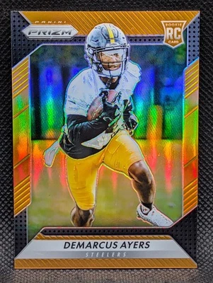2016 Panini Prizm #201 Demarcus Ayers Rookie Orange #/299 - Image 1 of 2
