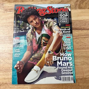 Rolling Stone Magazine November 17 2016 Issue 1274 Bruno Mars Hot List - Picture 1 of 1