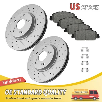 Pastilla cerámica rotor freno delantero perforado Honda Accord 2013-2019 2020 2021 2022 Foto 1 de 4