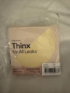 Thinx Signature Black Thong for All Leaks Lightest Absorption Underwear Size S - Picture 1 of 3