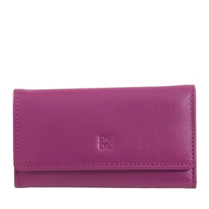 DUDU Portachiavi Classico in Vera Pelle Uomo Donna Multicolore a 6 Ganci - Imagen 1 de 1