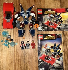 LEGO Marvel SuperHeroes Iron Man Detroit Steel Strikes 76077 100% (Retired)