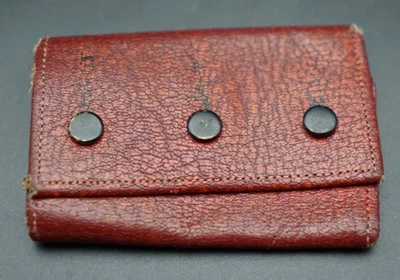 vtg. PRINCESS GARDNER Key Case wallet kaddy holder 6 key Burgundy Red - Image 1 of 4