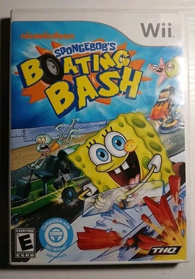SpongeBob's Boating Bash (Nintendo Wii, 2010) - Image 1 of 4