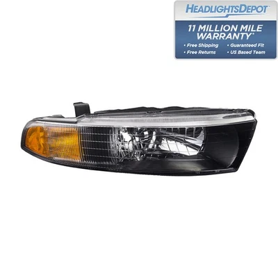 Headlight Halogen Right Passenger Side Fits 2002-2003 Mitsubishi Galant - Image 1 of 4