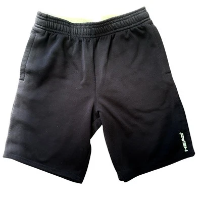 HEAD Boys Black Athletic Shorts Size S (7/8) Elastic Waist Pockets - TENNIS - Image 1 of 4