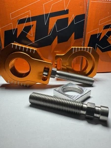 CNC Rear Axle Block Chain Adjuster 20MM For KTM 125 250 300 XCW EXC 2000-2023 - Picture 1 of 2