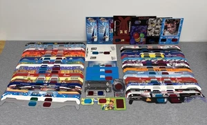 Vintage Mixed Cardboard 3-D Glasses (80qty) - Sonic / Post / ICP / Coca Cola - Picture 1 of 6