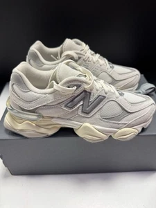 New Balance 9060 Suede - Sea Salt Grey White With Extra Laces Size 4.5M 6W NWB - Picture 1 of 7