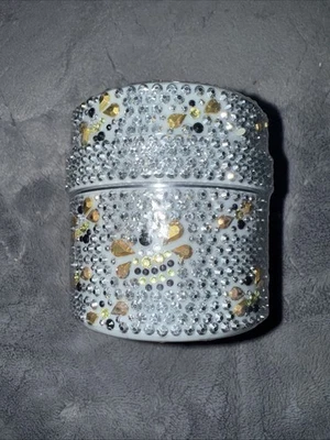 Tarro de 3,4 oz PRAI Beauty Platinum Firm & Lift crema diseño estrás iridiscente Foto 1 de 3