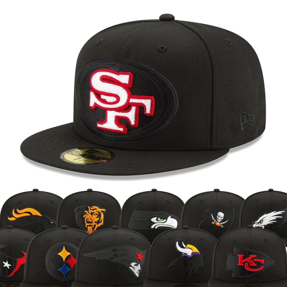 New Era 59Fifty Fitted NFL Cap - ELEMENTS 2.0 schwarz