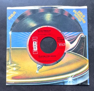 7" Elvis Presley - Too Much / Playing For Keeps - US RCA 447-0617 Promo - Bild 1 von 1