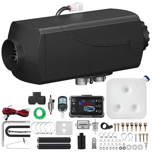 RISCALDATORE D’ARIA DI PARCHEGGIO 5 Kw 12V PER BARCHE CAMION CONTROLLO REMOTO - Foto 1 di 6