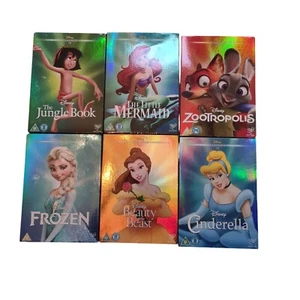Disney Classics Collection DVDs 19,52,12,30,54,28 Sealed And Used Condition - Foto 1 di 15