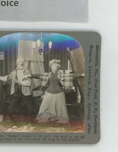 Git My Money Back or Kill City Chap Comic Keystone Stereoview - Picture 1 of 2