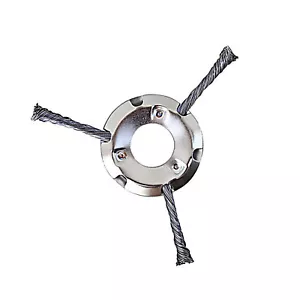Steel Wire Grass Trimmer Head Tool Kit Lawn Mower Weeding Head Brush Cutter - Picture 1 of 17