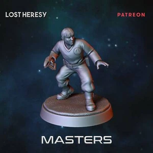 Masters - Resin Miniature | Sci Fi | Legion | Trek | Lost Heresy - Picture 1 of 1