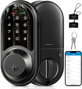 RZ06 Smart Lock für Haustür mit App-Steuerung, Keyless Entry, elektronische Ziffer - Bild 1 von 12