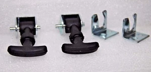 CLASSIC FIAT 500 ABARTH TRIUMPH MINI FORD MG BONNET PINS HOOKS PINS (KIT) NEW - Picture 1 of 5