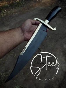 Musso Custom Handmade Bowie/Hunting Knife Vintage Style (Collector's Edition) - Picture 1 of 11