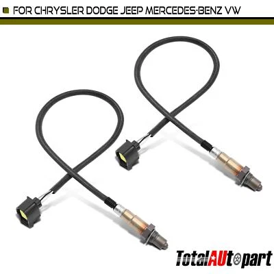 2x Sensores de oxígeno para Dodge Grand Caravan Chrysler Jeep Wrangler aguas arriba/aguas abajo Foto 1 de 4