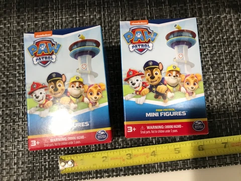 PAW Patrol 10th Anniversary Mini Figure. Lot of 2 Cover