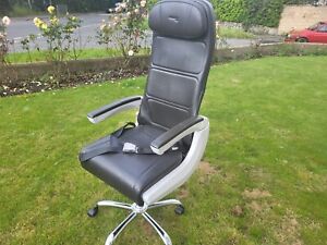 British Airways A319/A320/A321 Leather Office Chair