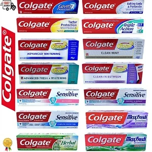 Colgate Total Advanced Max White Fresh Natural Extracts Toothpaste Wide Range - Picture 1 of 19