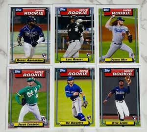 2020 Topps TBT 1992-93 Hockey Super Rookie Set 265-270 Randy Arozarena Bichette - Picture 1 of 2