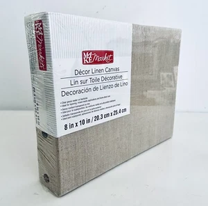 8 x 10 x 2 Linen Clear Gesso Sealed Canvas Decor Decorate Oil Paint New, Sealed - Picture 1 of 7