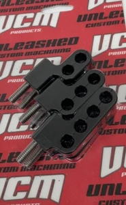 6pc. Ignition Wire Loom Set Billet Black. Best looking/ function Top Seller USA - Foto 1 di 5