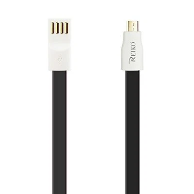Reiko 48inch 8pin magnetic Charge + Sync Micro USB cable - Retail Package -Black - Image 1 of 2