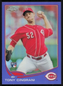 2013 Topps Chrome Purple Refractors #171 Tony Cingrani - Picture 1 of 2