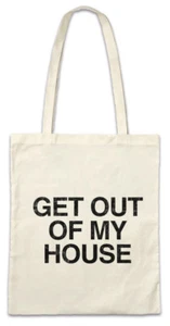 Get Out Of My House Stofftasche Einkaufstasche Two and Fun a Half Harper Men - Picture 1 of 1