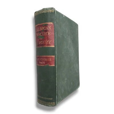 Американская практика хирургии американских и канадских хирургов том VI 1909 книга - Изображение 1 из 4